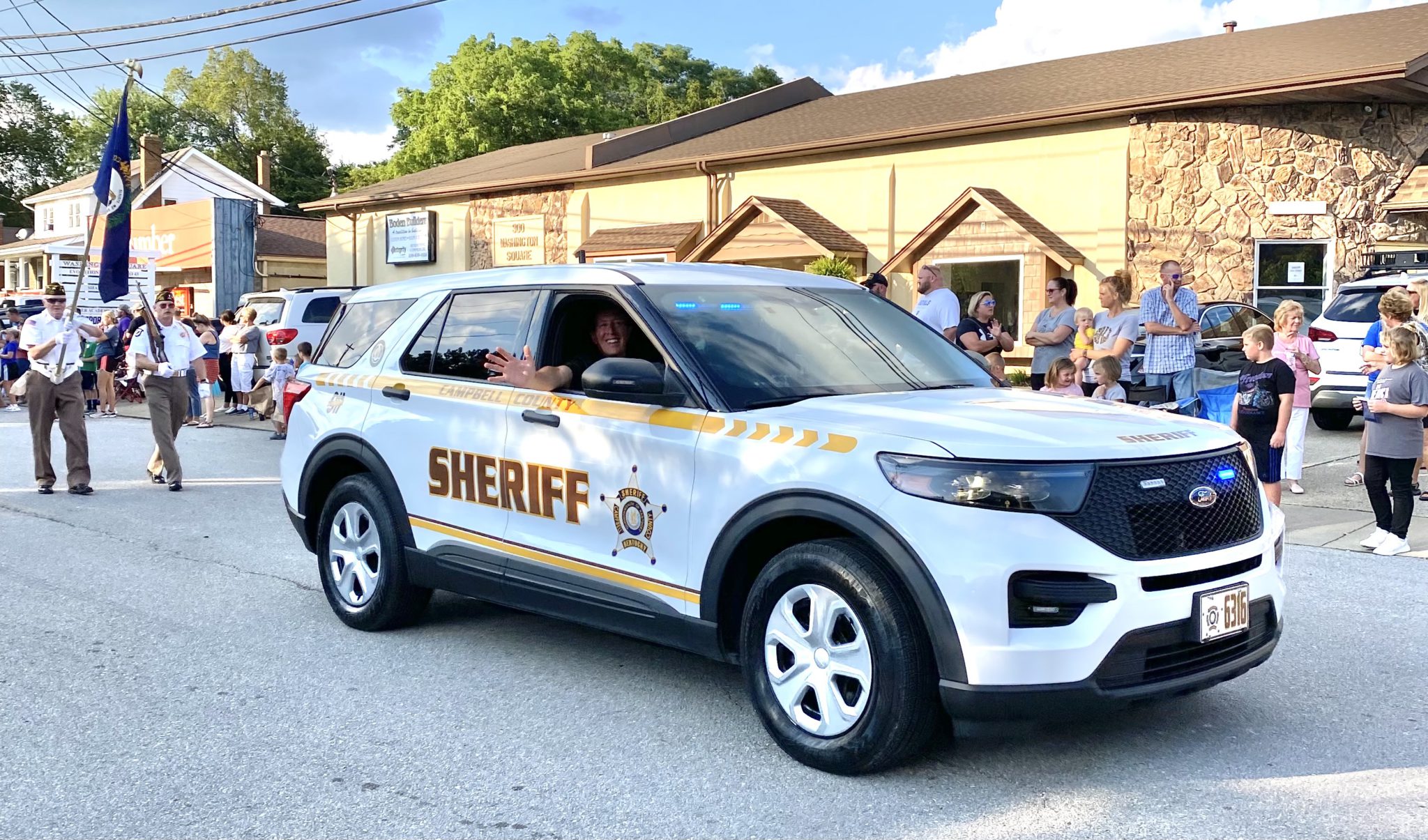 A Great Day For A Parade Mike Jansen Campbell County Sheriff's Office